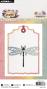 Preview: Studio Light - Stanzschablone "Dragonfly Tag" Dies