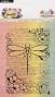 Preview: Studio Light - Stempel "Dragonfly Background" Clear Stamps