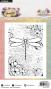 Preview: Studio Light - Stempel "Dragonfly Background" Clear Stamps