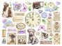 Preview: Stamperia - Stanzteile "Quiet Days" Die Cuts
