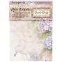 Preview: Stamperia - Decopatch Papier "Backgrounds" Decoupage A6 - 8 Bogen  