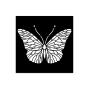 Preview: Stamperia - Schablone 12x12cm "Butterfly" Stencil