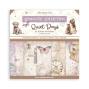Preview: Stamperia - Designpapier "Quiet Days" Paper Pack 8x8 Inch - 10 Bogen