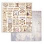 Preview: Stamperia - Designpapier "Quiet Days" Paper Pack 8x8 Inch - 10 Bogen