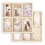 Preview: Stamperia - Designpapier "Quiet Days" Paper Pack 8x8 Inch - 10 Bogen