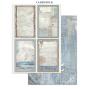 Preview: Stamperia - Papier, Aufkleber & Stanzteile "Silent Sea" Junk Journal Backgrounds,Stickers,Cut-Outs