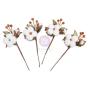 Preview: Prima Marketing - Papier Blumen "Twinkle & Treats" Flowers Snowy Cotton