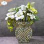 Preview: Elizabeth Craft Designs - Stanzschalone "Delicate Fancy Vase" Dies