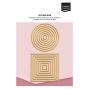Preview: Vaessen Creative - Stanzschablone "Kreise & Quadrate" Dies