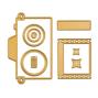 Preview: Vaessen Creative - Stanzschablone "Vintage-Kamera" Dies