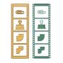 Preview: Vaessen Creative - Stanzschablone "Vintage-Filmstreifen" Dies