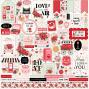 Preview: Carta Bella - Designpapier "Be Mine" Collection Kit 12x12 Inch - 12 Bogen  