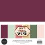 Preview: Carta Bella - Cardstock "Wine" Coordinating Solids Paper Pack 12x12 Inch - 6 Bogen