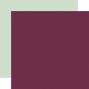 Preview: Carta Bella - Cardstock "Wine" Coordinating Solids Paper Pack 12x12 Inch - 6 Bogen