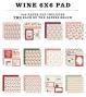 Preview: Carta Bella - Designpapier "Wine" Paper Pad 6x6 Inch - 24 Bogen