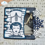 Preview: Elizabeth Craft Designs - Stempelset "Winter Story" Clear Stamps