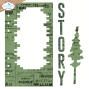 Preview: Elizabeth Craft Designs - Stanzschalone "Brick Frame" Dies