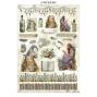 Preview: Stamperia - Papier, Aufkleber & Stanzteile "Herbarium Silvae" Junk Journal Backgrounds,Stickers,Cut-Outs