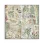 Preview: Stamperia - Designpapier "Herbarium Silvae" Maxi Paper Pack 8x8 Inch - 10 Bogen