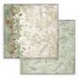Preview: Stamperia - Designpapier "Herbarium Silvae" Maxi Paper Pack 8x8 Inch - 10 Bogen