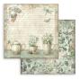 Preview: Stamperia - Designpapier "Herbarium Silvae" Paper Pack 12x12 Inch - 10 Bogen
