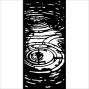 Preview: Stamperia - Schablone 12x25cm "Water Pattern" Stencil