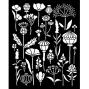 Preview: Stamperia - Schablone 20x25cm "Herbarium" Stencil