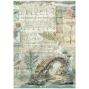 Preview: Stamperia - Decopatch Papier "Herbarium Silvae" Decoupage A4 - 6 Bogen  