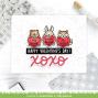 Preview: Lawn Fawn - Stempelset "Critter Conversation Hearts" Clear Stamps