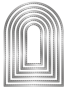 Preview: Crafters Companion - Stanzschablone "Stitched Edge Arches" Dies