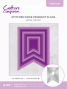 Preview: Crafters Companion - Stanzschablone "Stitched Edge Pennant Flags" Dies