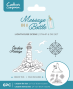 Preview: Crafters Companion - Stempelset & Stanzschablone "Lighthouse Scene" Stamp & Dies