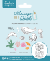 Preview: Crafters Companion - Stempelset & Stanzschablone "Ocean Friends" Stamp & Dies