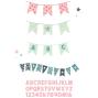 Preview: Sizzix - Stanzschablone & Stempelset "Banner Bash" Thinlits Craft Dies & Clear Stamps by 49 and Market