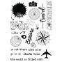 Preview: Sizzix - Stanzschablone & Stempelset "Wanderlust Explorer" Thinlits Craft Dies & Clear Stamps by 49 and Market