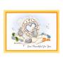 Preview: Spellbinders - Gummistempel Set "Stitched with Love" Cling Stamp