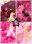 Preview: Paper Favourites - Designpapier "Alcohol Ink Pink & Gold" Paper Pack A5 - 24 Bogen