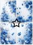 Preview: Paper Favourites - Designpapier "Blue Flowers" Paper Pack A6 - 24 Bogen