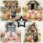 Preview: Paper Favourites - Designpapier "Happy Pigs" Paper Pack 6x6 Inch - 24 Bogen