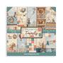 Preview: Stamperia - Designpapier "Family" Paper Pack 12x12 Inch - 10 Bogen