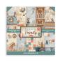 Preview: Stamperia - Designpapier "Family" Paper Pack 8x8 Inch - 10 Bogen