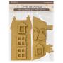 Preview: Stamperia - Holzteile "House and Mice" MDF Crafty Shapes Blanks