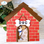 Preview: Elizabeth Craft Designs - Stanzschalone "Dog House Build a Book" Dies