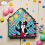 Preview: Elizabeth Craft Designs - Stanzschalone "Dog House Build a Book" Dies
