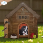 Preview: Elizabeth Craft Designs - Stanzschalone "Dog House Build a Book" Dies