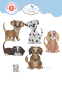Preview: Elizabeth Craft Designs - Stanzschalone "Dogs" Dies