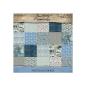 Preview: Idea-ology Palette Collection "Blue" Paper Pack 8x8 Inch - 12 Bogen 