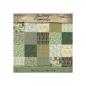Preview: Idea-ology Palette Collection "Green" Paper Pack 8x8 Inch - 12 Bogen 