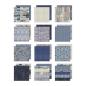 Preview: Idea-ology Palette Collection "Indigo" Paper Pack 12x12 Inch - 12 Bogen 