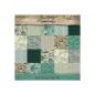 Preview: Idea-ology Palette Collection "Teal" Paper Pack 8x8 Inch - 12 Bogen 